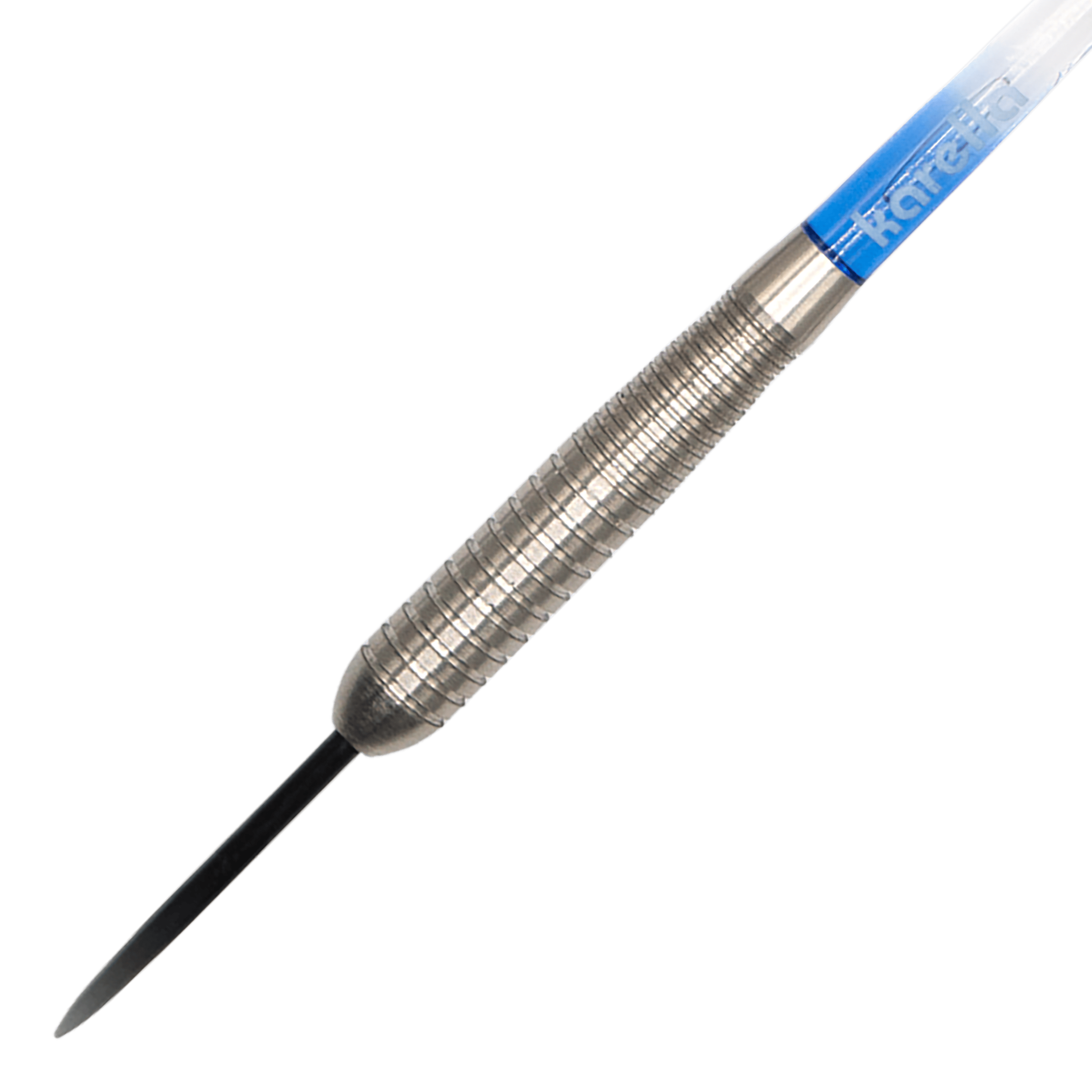 Dardos de acero Karella Comic Line CL-4 - 23 g Das Bild zeigt die Karella Comic Line CL-4 Steeldarts - 23g. Diese Darts sind für präzises Werfen entwickelt.