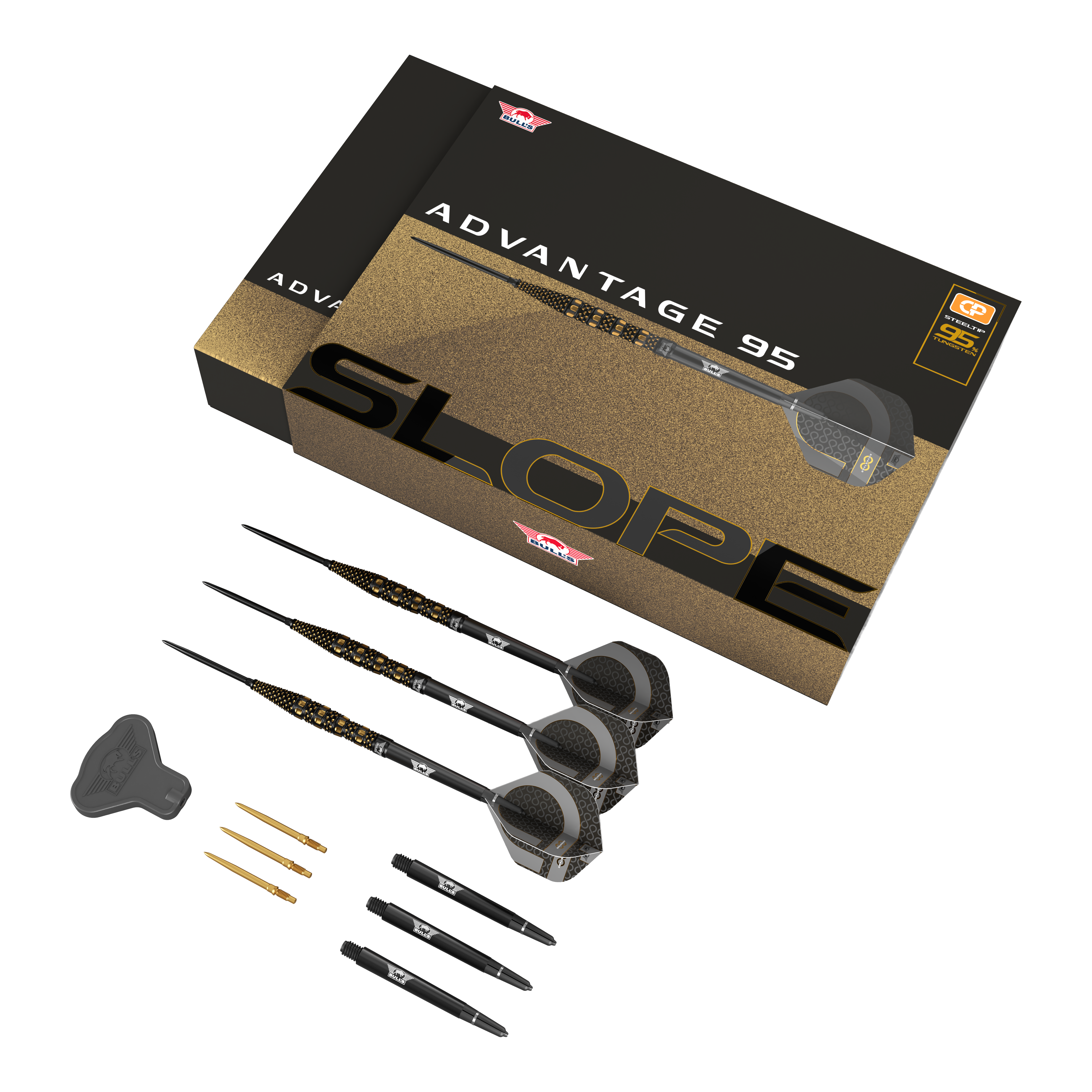 Darty Bulls NL Advantage 95 Slope Convertible Point Steel Darty Bulls NL Advantage 95 Slope Convertible Point Steel