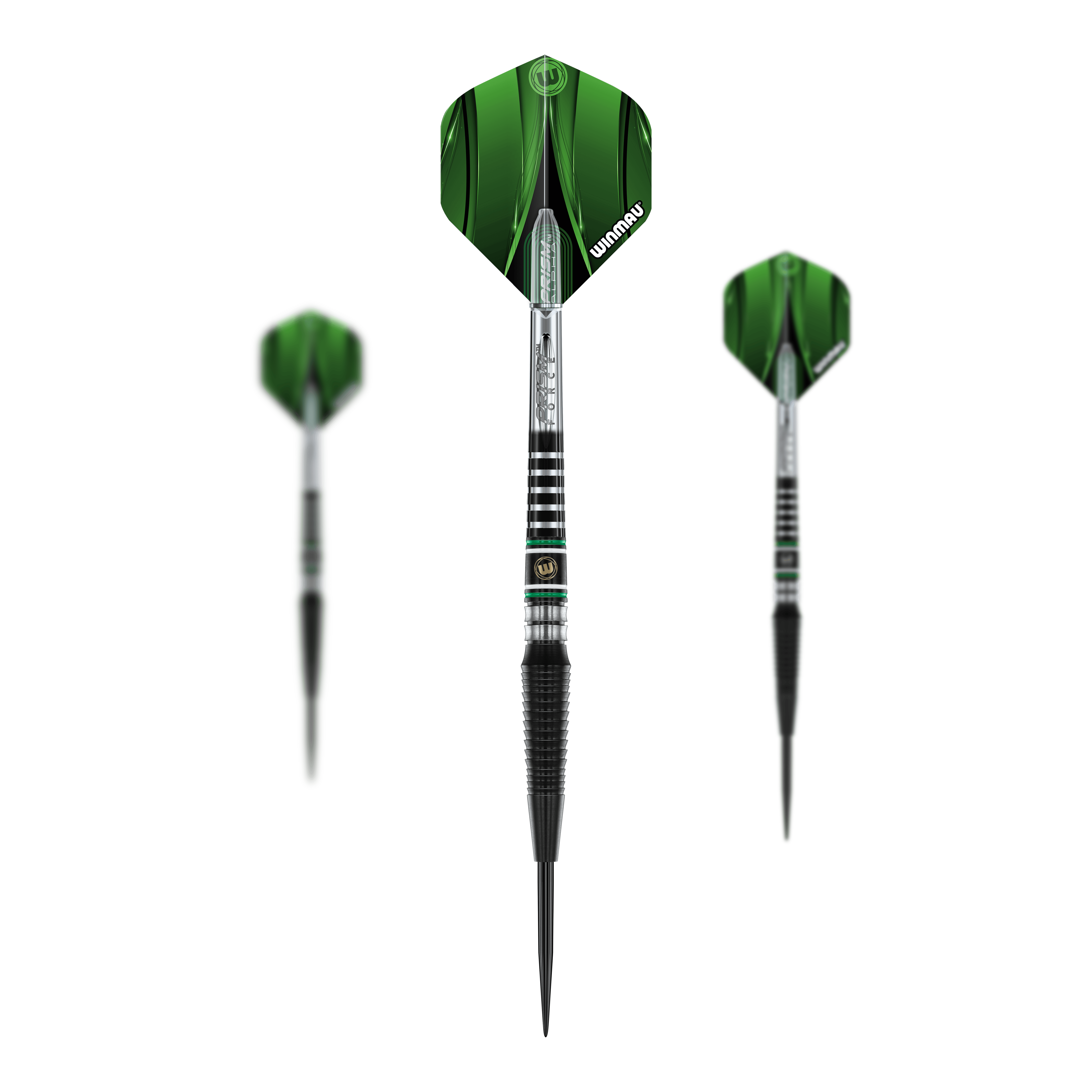 Ocelové šipky Winmau Sniper Black 2025