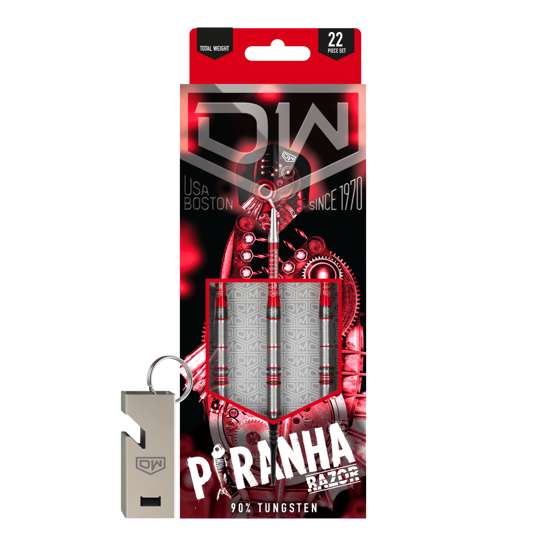 Miękkie rzutki DW Piranha Razor 02