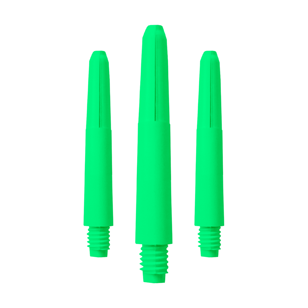 Nylonové hřídele - neonově zelená