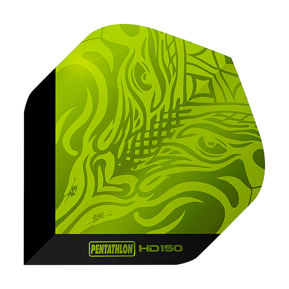 Ailettes standard Pentathlon HD150 vert métallisé