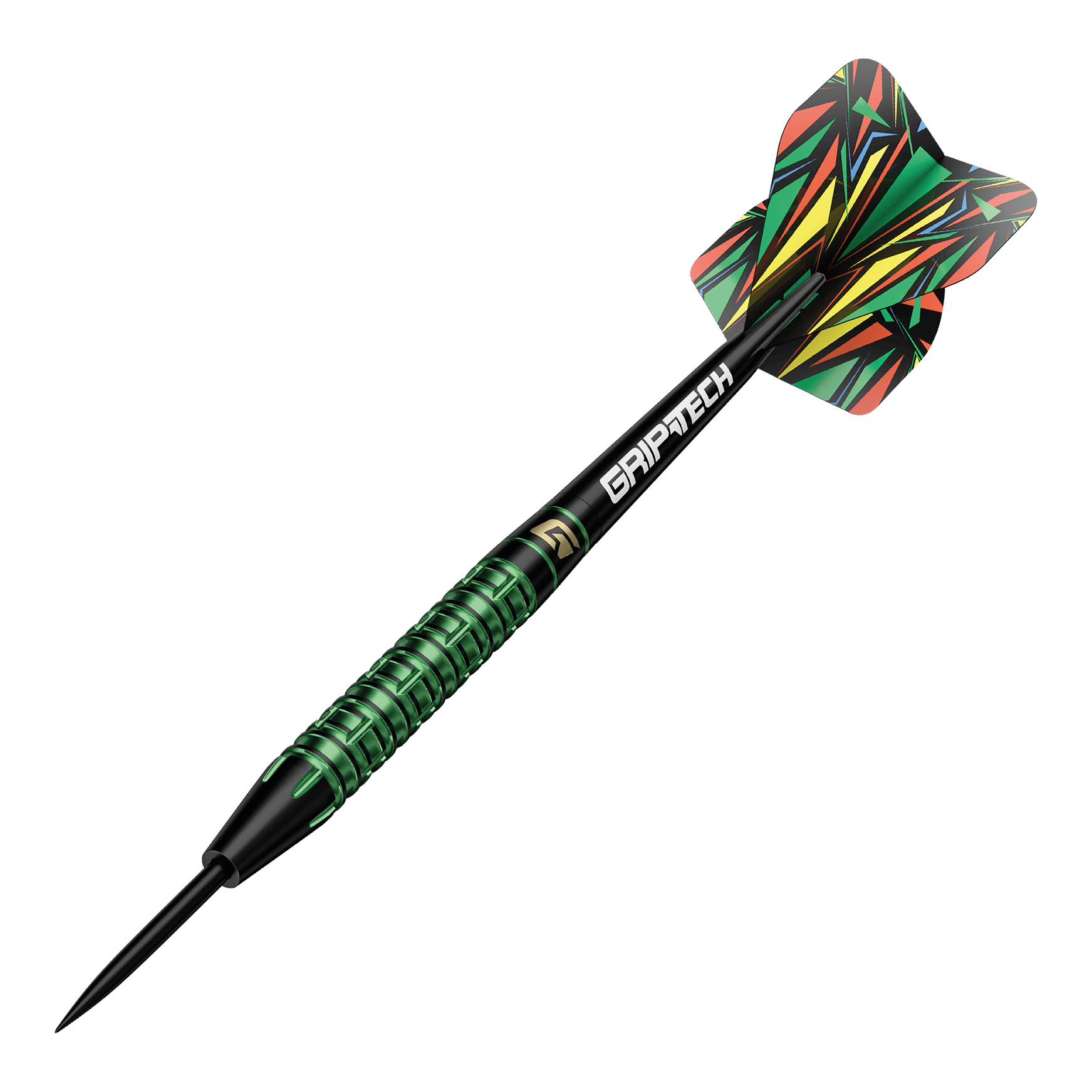Šipky GOAT Athlete Green Tungsten Steel Das Bild zeigt einen weiteren GOAT Athlete Tungsten Steeldart. Das Produkt zeichnet sich durch Präzision aus.