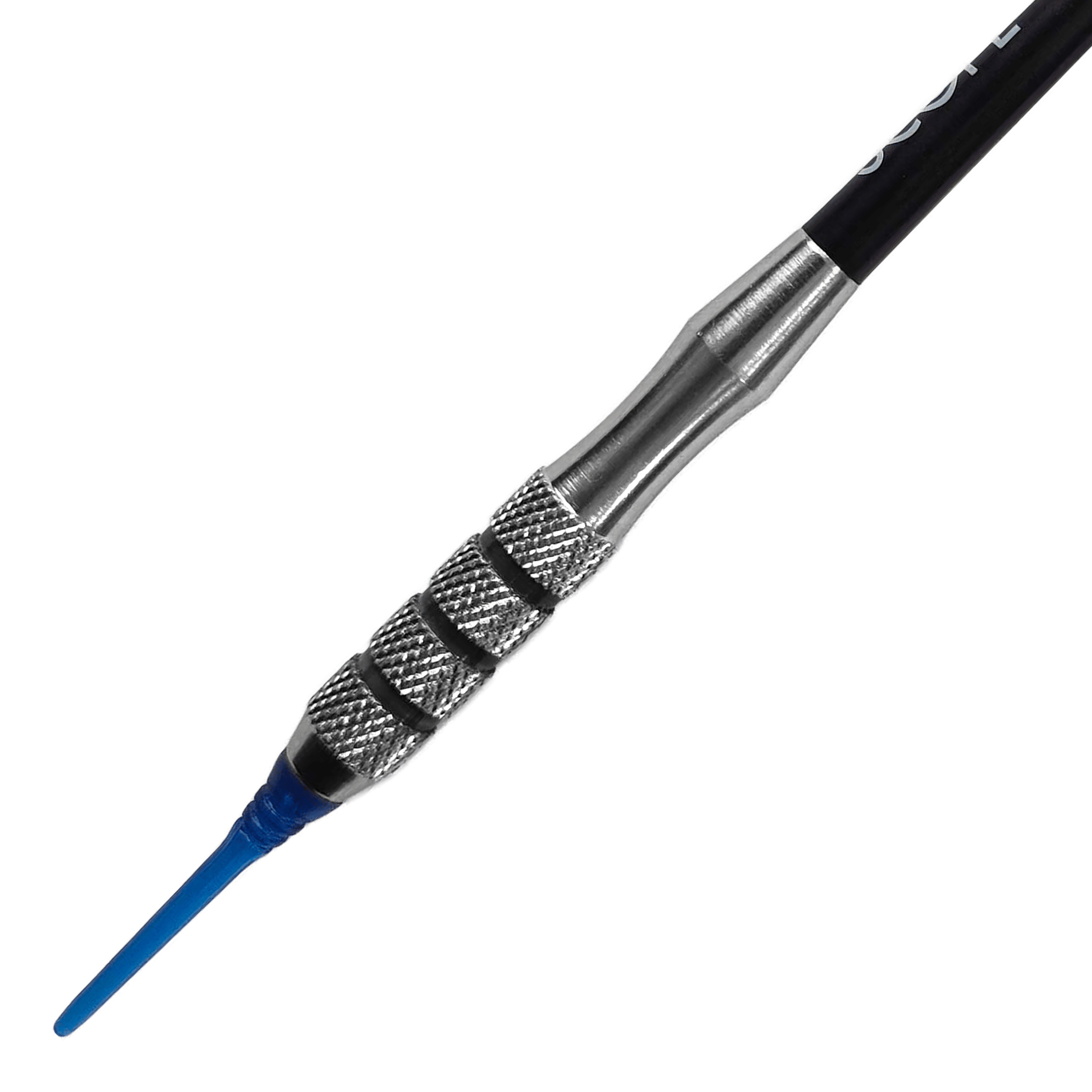 Dardos blandos de latón con la Cruz Escocesa de McDart - 18 g Das Bild zeigt die McDart Scottish Cross Brass Softdarts mit 18g Gewicht. Die Darts verfügen über ein schottisches Kreuz Design und sind für Softdart geeignet.