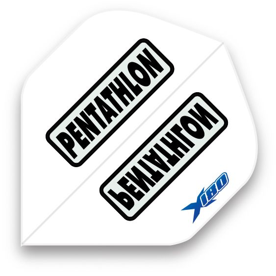 Pentathlon Xtream 180 Micron Flights - weiß