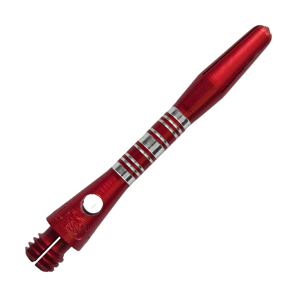 Bulls NL Supra Aluminium Shafts - Rot - 34 mm Abgebildet sind die Bulls NL Supra Aluminium Shafts in Rot, 34 mm. Sie eignen sich hervorragend als Ersatzteile für Dartpfeile.