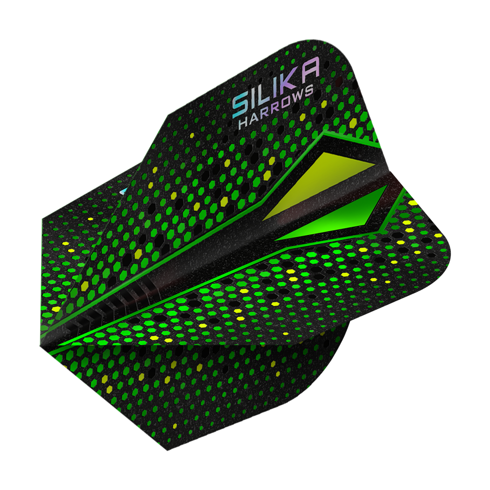 Harrows Silika Colorshift Revêtement cristallin résistant Green-X No6 Flights