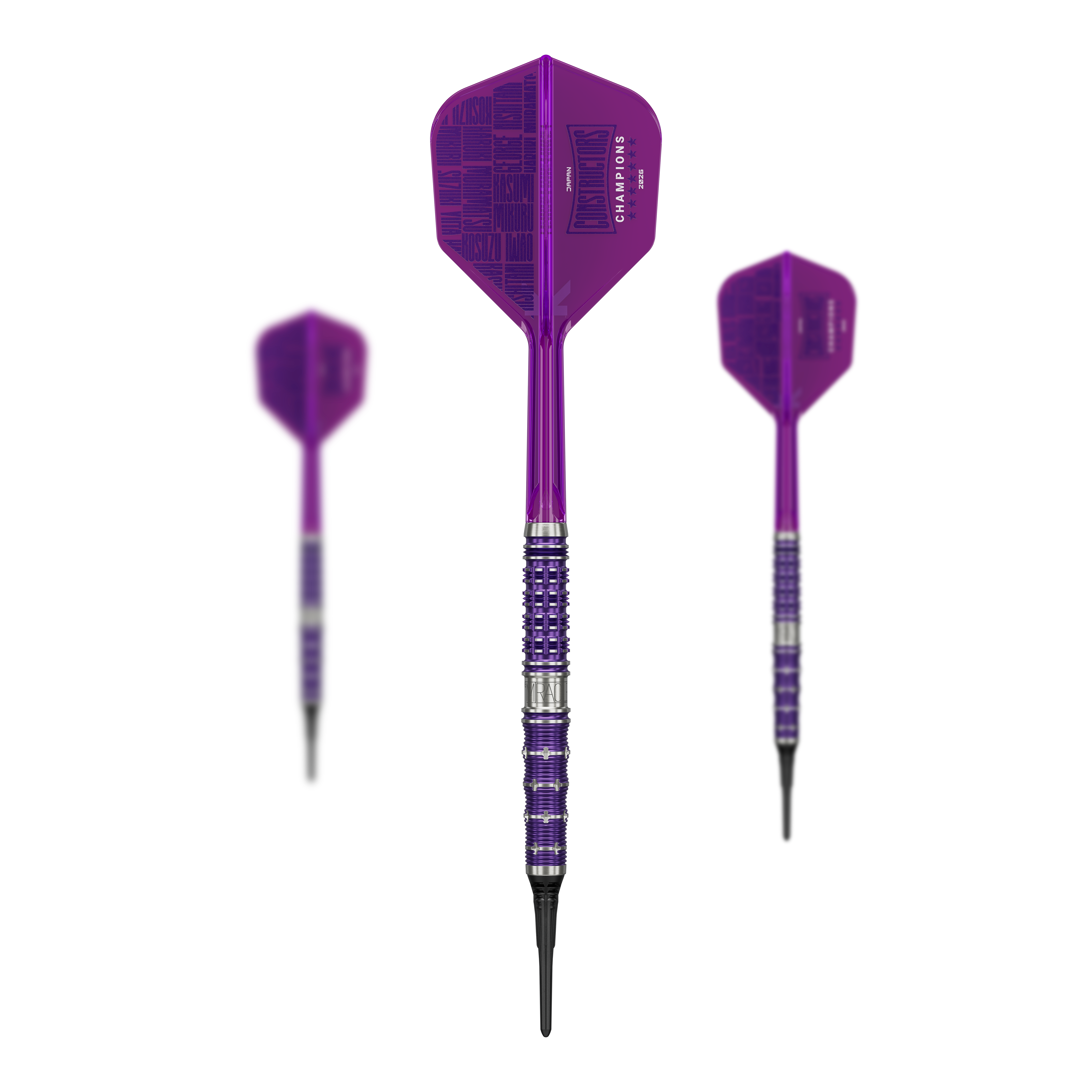 Target Japan The Miracle GEN7 Constructors Champions Limited Darts - 21,5g Auf diesem Bild ist ein Set der Target Japan The Miracle GEN7 Constructors Champions Limited Darts - 21,5g zu sehen. Die Darts sind limitiert und besonders für Sammler interessant.