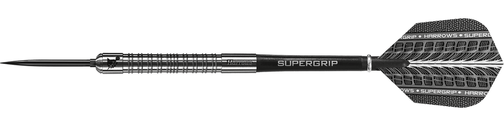 Harrows Supergrip 90 ocelové šipky s rychlopohyblivým hrotem