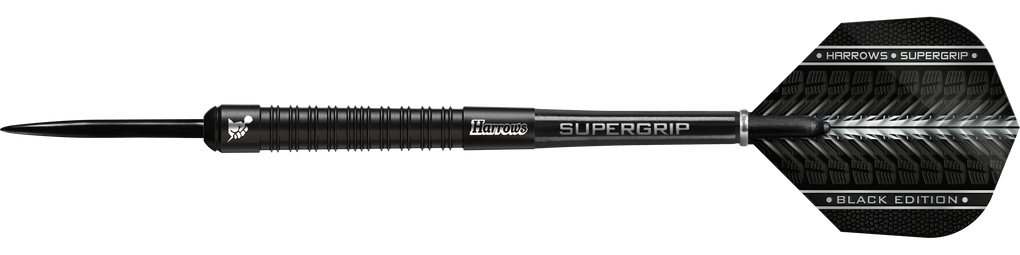 Harrows Supergrip Black-Edition Steeldarts