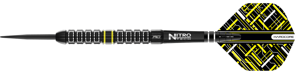 Dardos de acero paralelos Red Dragon Astraeus Q4X