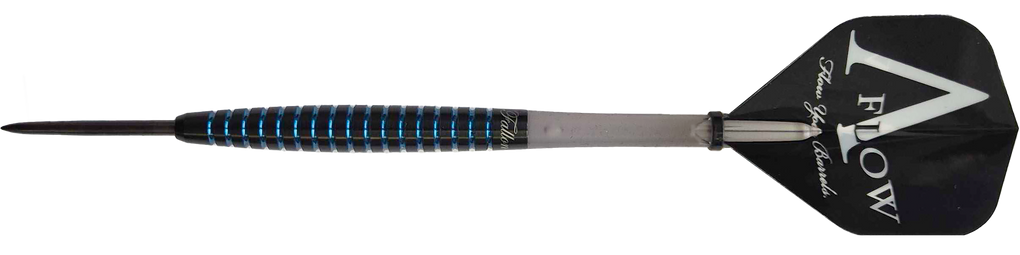 Dardos Dynasty Fallon Sherrock 4 AFlow BK de acero - Con autógrafo - 23 g