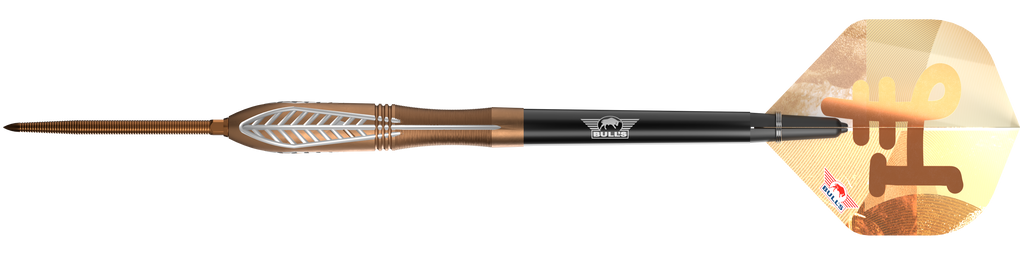 Šipky Bulls NL Bronzo Nova Convertible Point Steel Darts