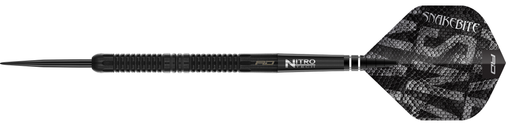 Dardos de acero Red Dragon Peter Wright Snakebite Black Mamba