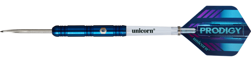 Dardos de acero paralelos Unicorn Prodigy 01