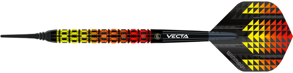Fléchettes souples parallèles Winmau Firestorm Flame - 20 g