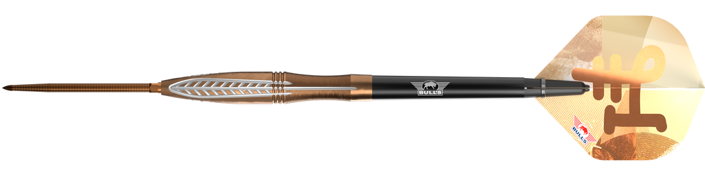 Šipky Bulls NL Bronzo Flux Convertible Point Steel Darts