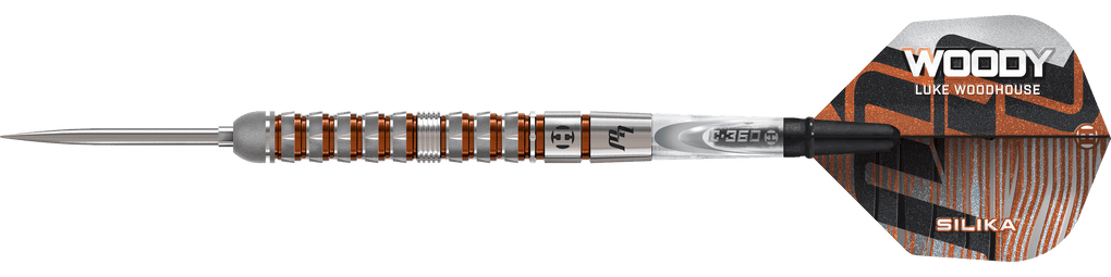 Dardos de acero Harrow Luke Woodhouse Serie 3 Quick Point
