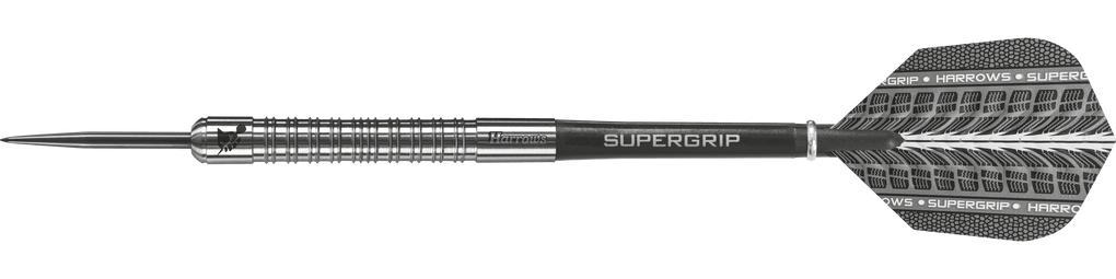 Freccette Harrows Supergrip in acciaio al tungsteno al 90%.