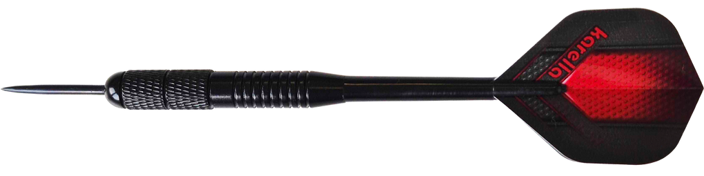 Fléchettes en acier Karella en laiton noir - 21 g