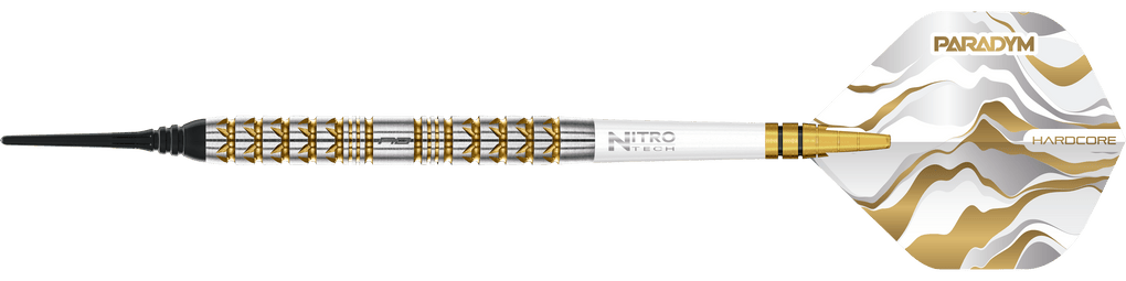 Šipky Red Dragon Paradym Gold Parallel Softdarts - 20g