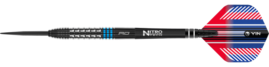 Dardos de acero azul Red Dragon Vengeance