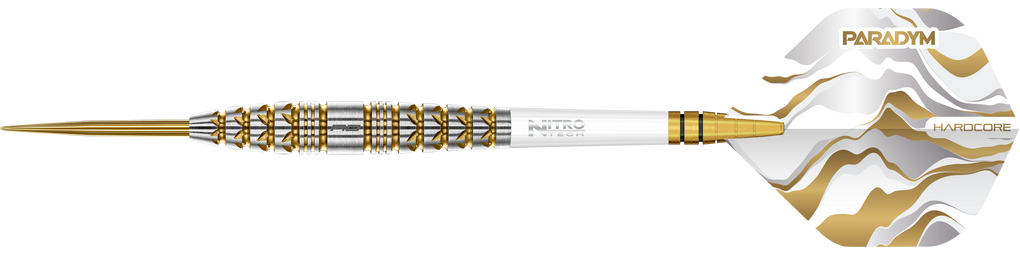 Dardos de acero Torpedo Red Dragon Paradym Gold