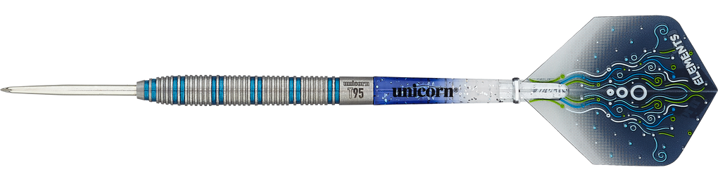 Rzutki stalowe Unicorn T95 Core XL Blue Style 1