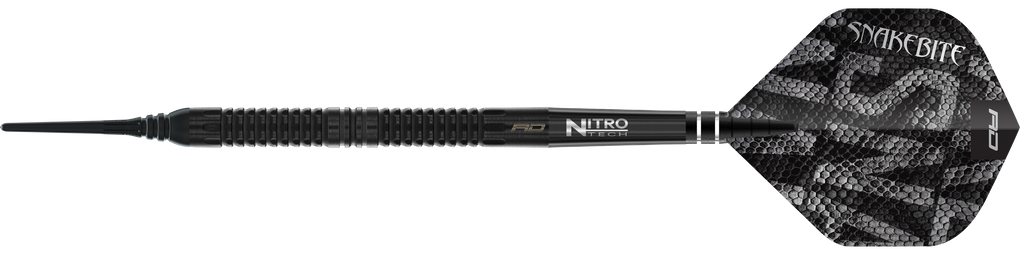 Dardos blandos Red Dragon Peter Wright Snakebite Black Mamba - 20 g