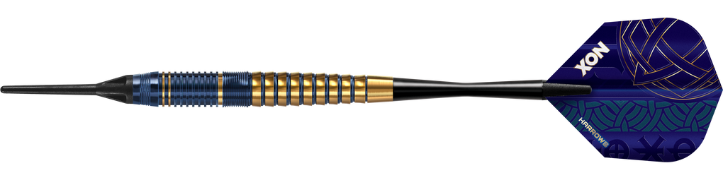 Dardos blandos de latón premium Harrows Nox