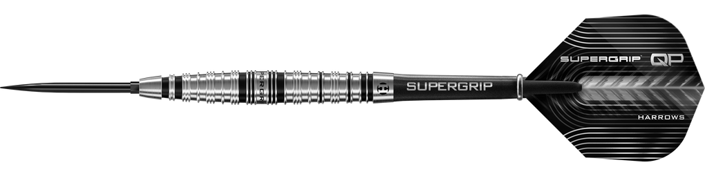 Dardos de acero Harrows Supergrip Torpedo Quick Point