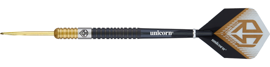 Dardos de acero bicolor Unicorn Ross Smith