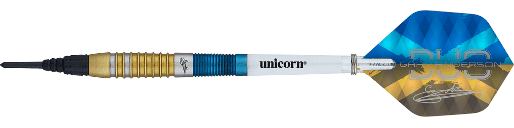 Dardos blandos Unicorn Gary Anderson Duo