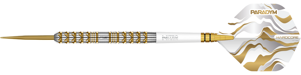 Ocelové šipky Red Dragon Paradym Gold Parallel