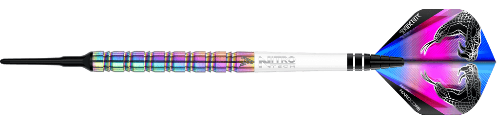 Red Dragon Peter Wright Snakebite 1 Rainbow Softdarts - 18 g