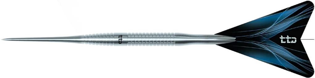 Dardos de acero Caliburn TTD Complete Titanium T3 Silver - 7 g