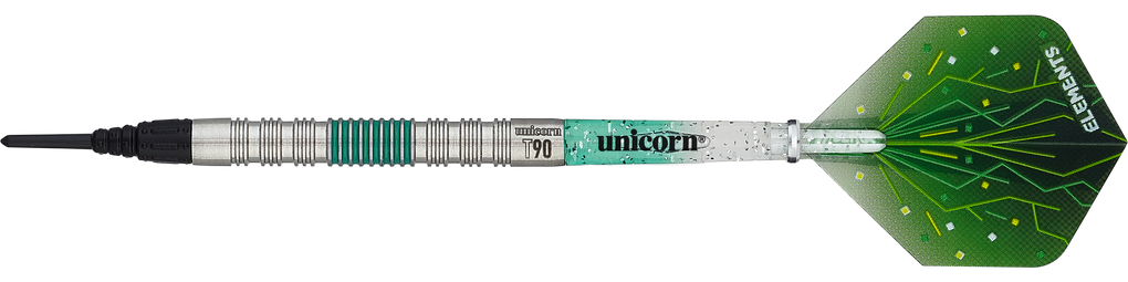 Freccette morbide Unicorn T90 Core XL verdi