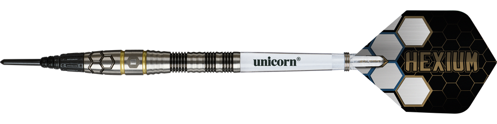 Unicorn Hexium Style 01 Czarno-złote miękkie lotki - 22 g