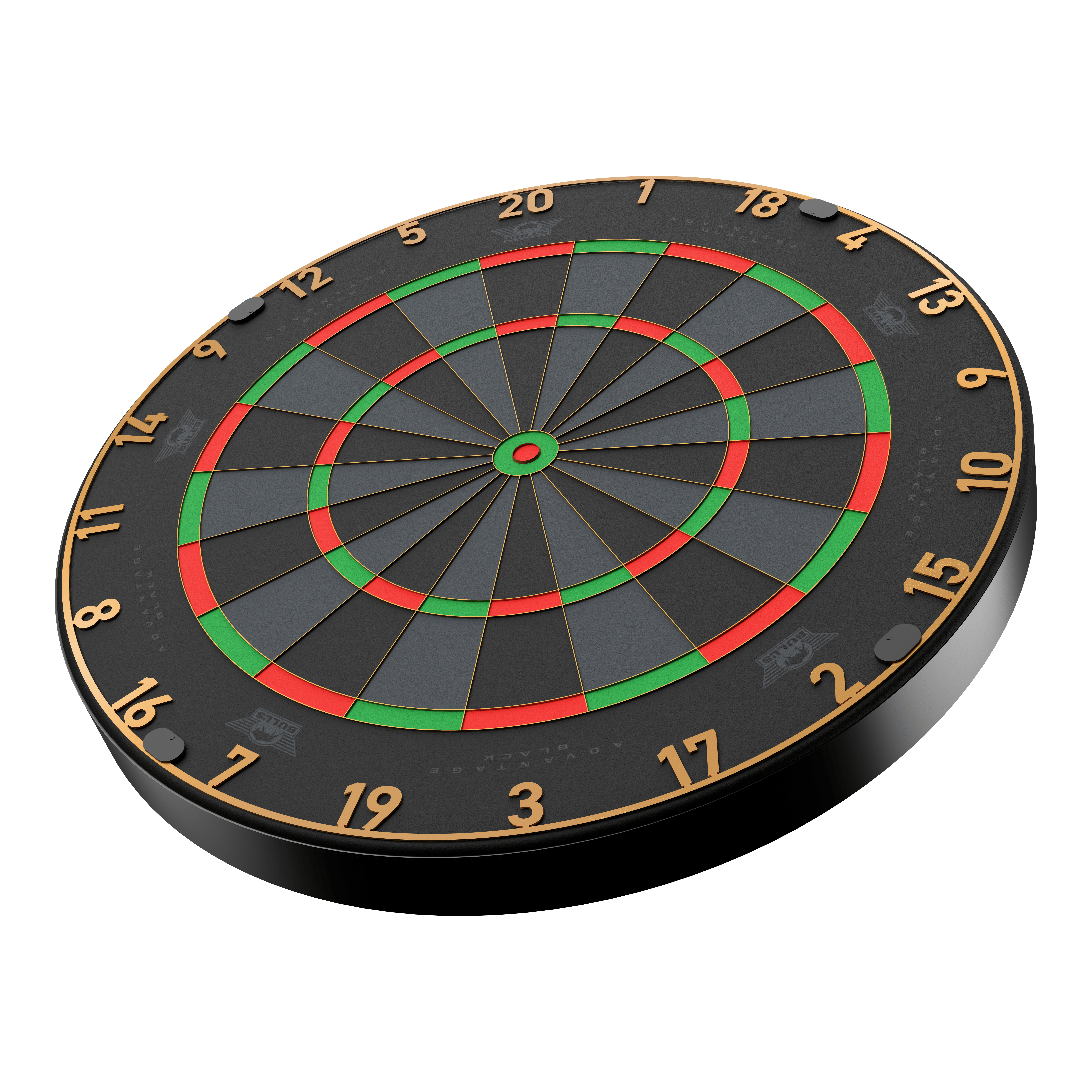 Diana de dardos de acero Bulls NL Advantage Black Edition Dieses Bild zeigt das BullsNL Advantage Black Edition Steeldartboard. Es handelt sich um eine zusätzliche Produktdarstellung.