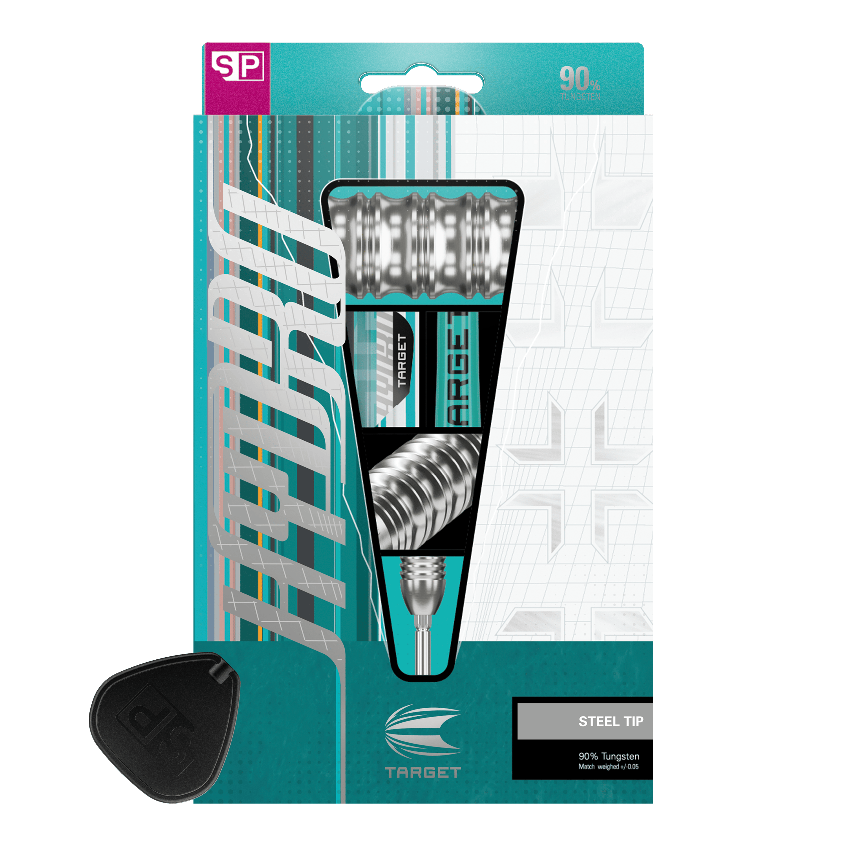 Dardos de acero Target Hydro 03 Swiss Point Dieses Bild zeigt die Target Hydro 03 Swiss Point Steeldarts. Die Darts sind modern gestaltet und für Dartspieler geeignet.