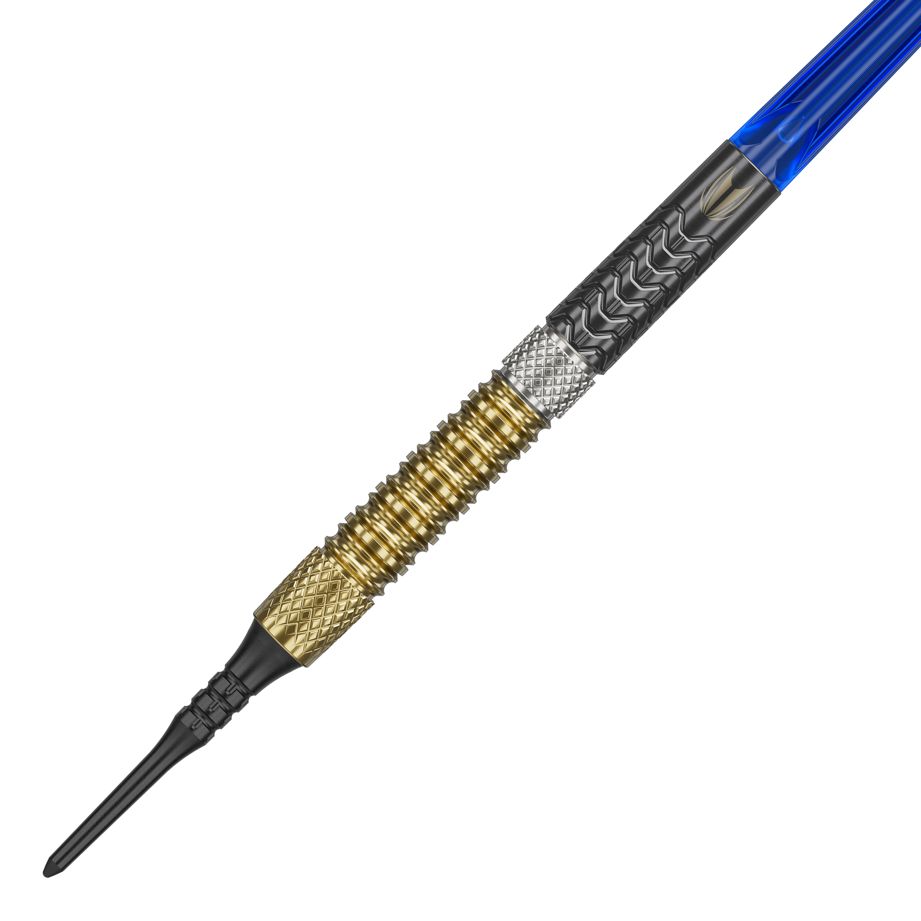 Target freccette morbide Raymond Van Barneveld GEN6 Abgebildet sind die Target Raymond Van Barneveld GEN6 Softdarts. Man erkennt die Struktur und Beschaffenheit der Darts.