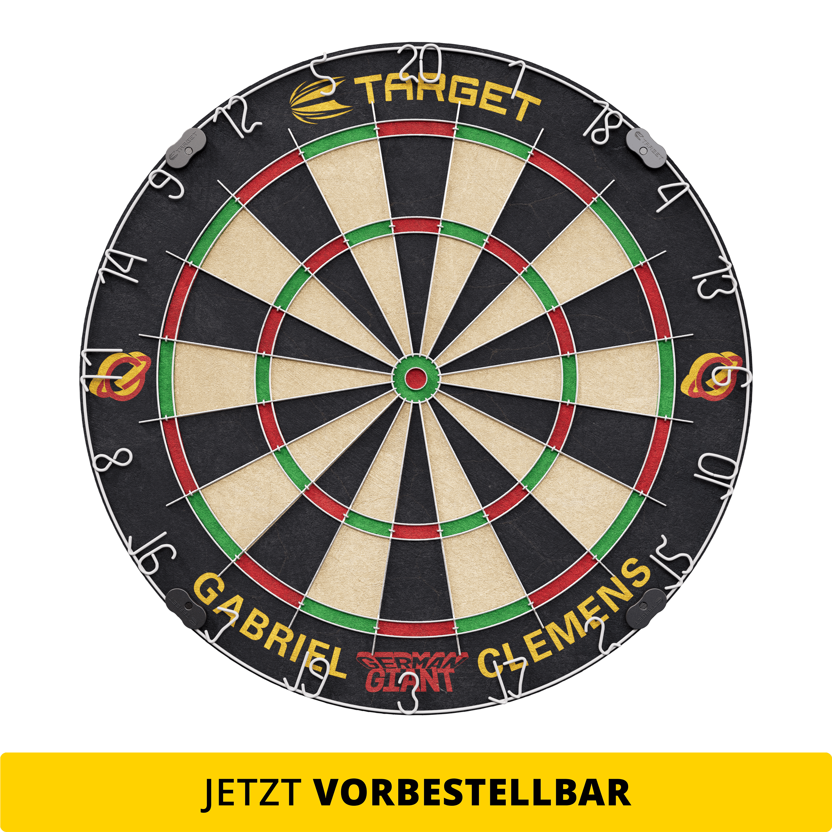 Target Gabriel Clemens Steeldartboard Set