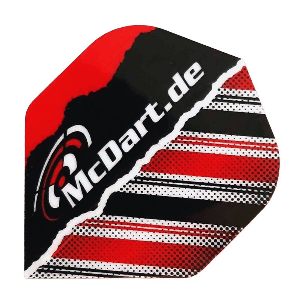 Standardní letky McDart Design V7 Abgebildet sind die McDart Design V7 Standard Flights. Die Flights eignen sich für Dartpfeile.