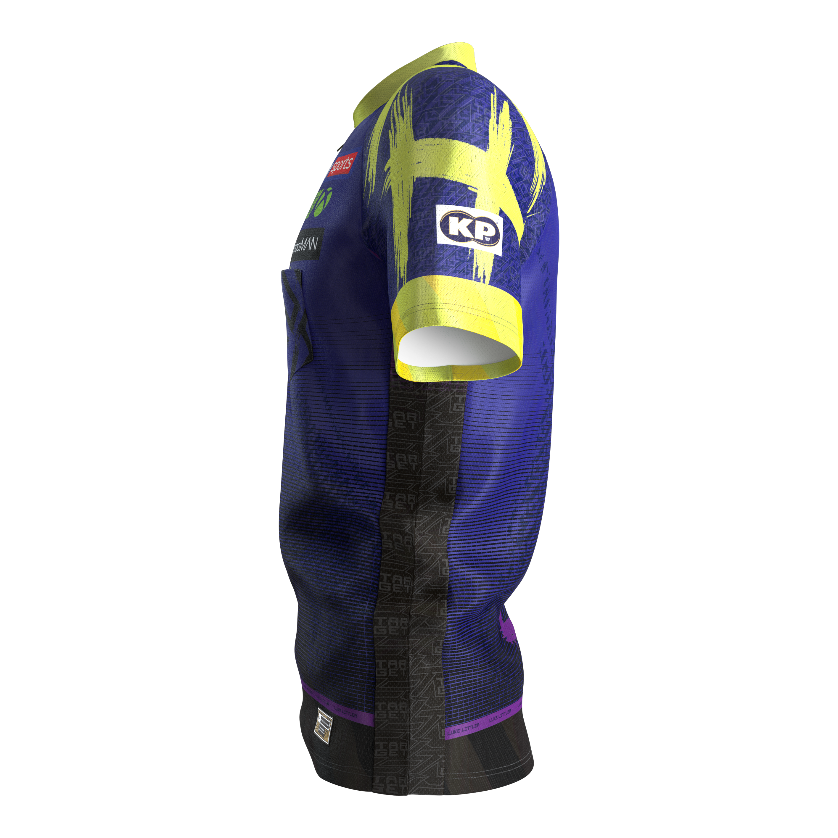 Target Luke Littler Dartshirt 2026 Zu sehen ist das Target Luke Littler Dartshirt 2026. Dieses Shirt ist für Dartbegeisterte entwickelt worden.