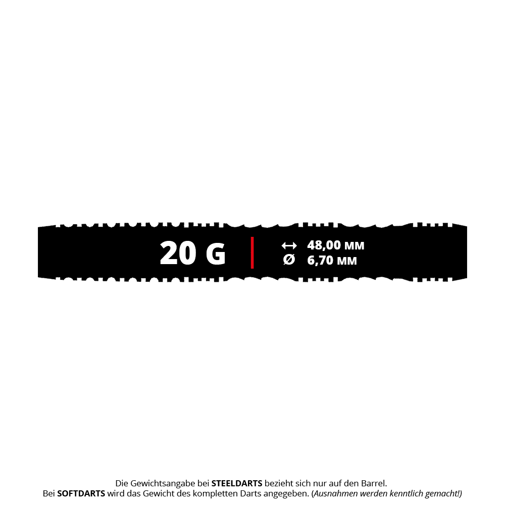 Měkké šipky Shot Alchemy Mythril - 20g Das Bild zeigt die Shot Alchemy Mythril Softdarts mit einem Gewicht von 20g. Diese Softdarts sind für elektronische Dartboards geeignet.