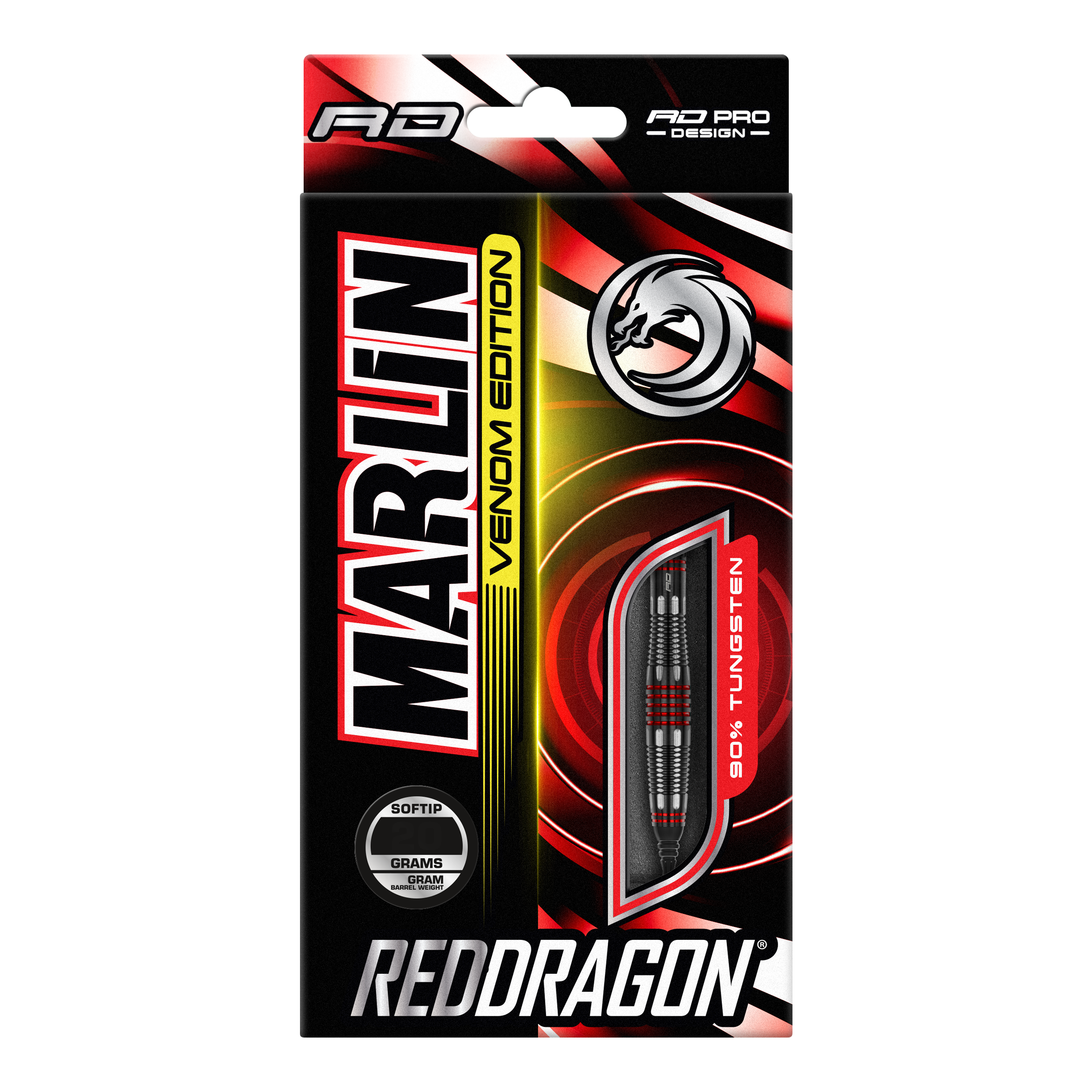 Red Dragon Marlin Venom zachte pijltjes - 22 g