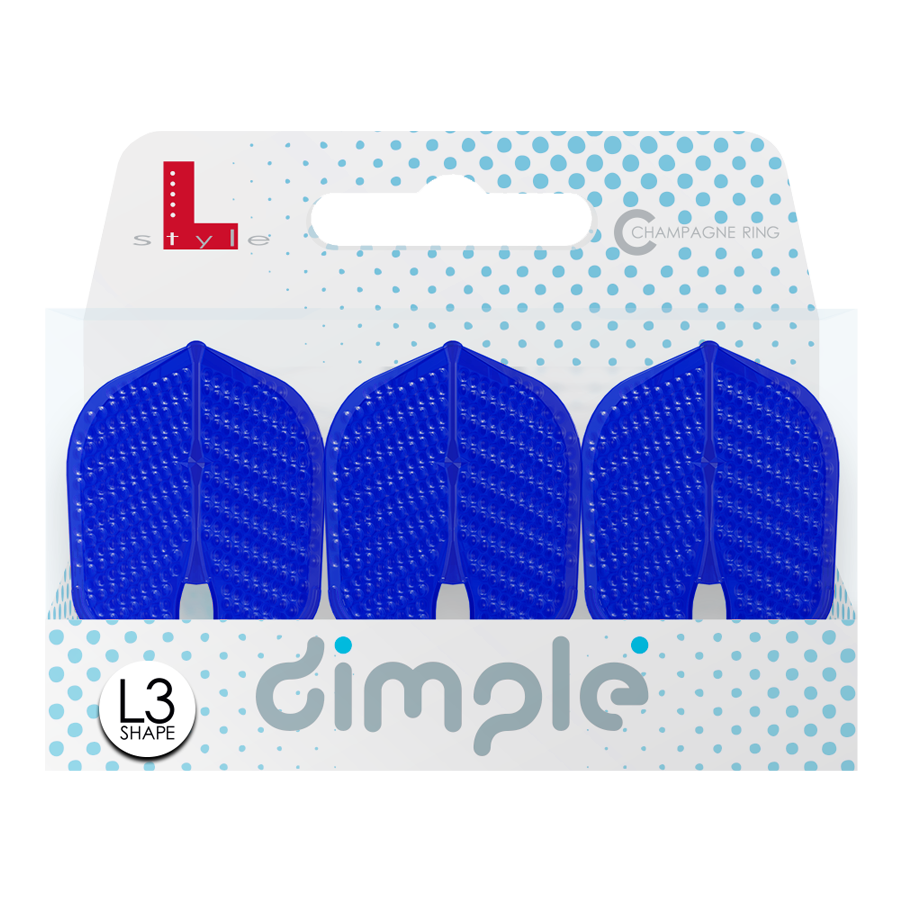 Vols de L-Style Dimple Champagne Forme L3PRO