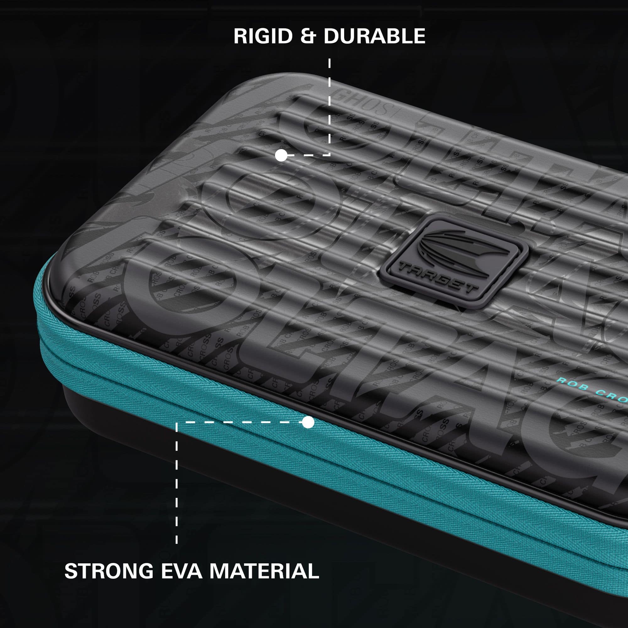 Pouzdro na šipky Takoma XL Ghost Series Rob Cross Abgebildet ist das Takoma XL Ghost Series Rob Cross Dartcase. Das Case wird für die Aufbewahrung von Darts verwendet.