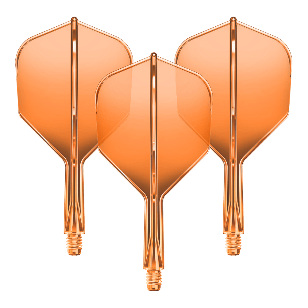Systém letmých hřídelí GOAT A1R No6 - neonově oranžová Gezeigt wird ein Flight-Shaft-System für Darts in Neonorange mit einer Länge von 19mm. Das Set gehört vermutlich zur GOAT A1R No6 Serie.
