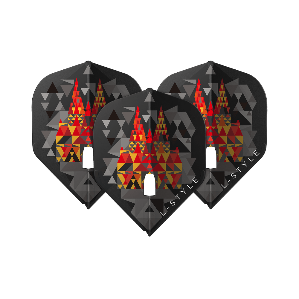 L-Style Florian Hempel Signature V2 L1PRO Černé letky Die L-Style Florian Hempel Signature V2 L1PRO Black Flights sind Dartflights in schwarzem Design. Diese Flights sind ideal für ambitionierte Dartspieler.